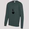 AWDis Academy Kids Raglan Sweatshirt Thumbnail
