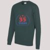 AWDis Academy Kids Raglan Sweatshirt Thumbnail