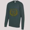 AWDis Academy Kids Raglan Sweatshirt Thumbnail