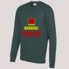 AWDis Academy Kids Raglan Sweatshirt Thumbnail