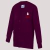 AWDis Academy Kids Sweat Cardigan Thumbnail