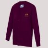 AWDis Academy Kids Sweat Cardigan Thumbnail