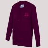 AWDis Academy Kids Sweat Cardigan Thumbnail